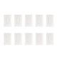 0-10v Dimmable Switch White Low Voltage Dimmer Switch For Led Halogen, 10 Pcs