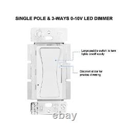 0-10V LED Dimmer Switch, Low Voltage Dimmer Switch for Dimmable LED Lights, C