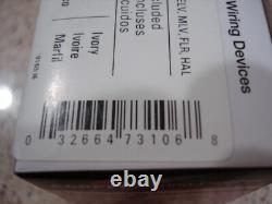 1- Cooper Lighting DAL06P-C1 Devine Decor Dimmer 600w Single or 3-way White