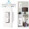 1 Gang Dimmer Wifi Smart Wall Light Switch Work With Alexa Google For Android Ios