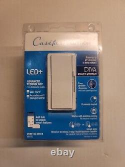 (10) Brand New Lutron Diva Smart Dimmer White DVRF-6L-WH-R