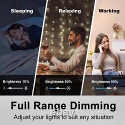 10 PK BESTTEN Single Pole/3-Way Dimmer Light Switch, Wall Plate Included