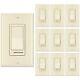 10 Pack Bestten Almond Dimmer Light Switch 3 Way Or Single Pole For Dimmable
