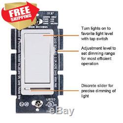 10 Pack BESTTEN Dimmer Light Switch, Universal Lighting Control, Single