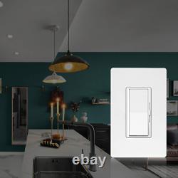 10 Pack Bestten Dimmer Light Switch, Single Pole Or 3 Way, For Dimmable Led Li