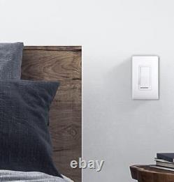 10 Pack Cloudy Bay 3-Way/Single Pole Dimmer Electrical Light Switch for 150W