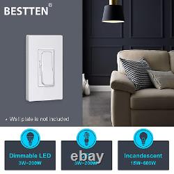 10 Pack Super Slim Digital Dimmer Switch with MCU Smart-Chip Technology Offer