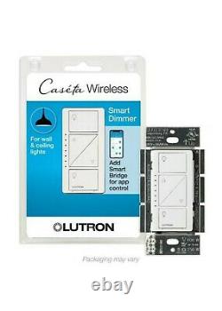 10 QTY Lutron Caseta Wireless Single-Pole/3-Way White Smart LED Decorator Light