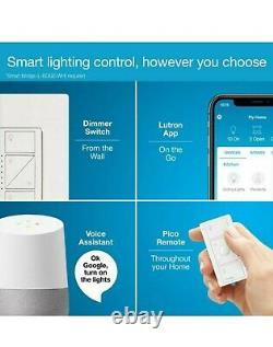 10 QTY Lutron Caseta Wireless Single-Pole/3-Way White Smart LED Decorator Light