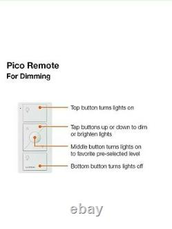 10 QTY Lutron Caseta Wireless Smart Lighting Dimmer Switch Remote Kit for Wall