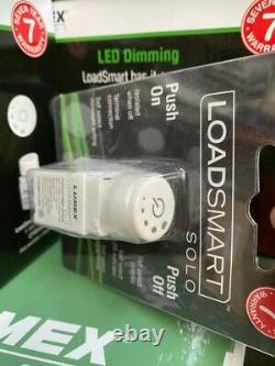 10 X LUMEX LoadSmart Digital LED Dimmer PUSH ON/OFF Switch Clipsal Compatible