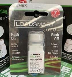 10 X LUMEX LoadSmartT Solo Switched Digital Dimmer PUSH ON/OFF 450W LT1DS450LSWE