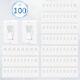 100pk Decora Dimmer Light Switch Single Pole / 3-way Led / Incandescent / Cfl