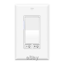 10PK 3-Way Dimmer Switch for LED/ CFL Lights 15A 120V 600W Halogen/Incandescent