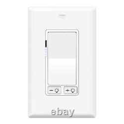 10PK 3-Way Dimmer Switch for LED/ CFL Lights 15A 120V 600W Halogen/Incandescent
