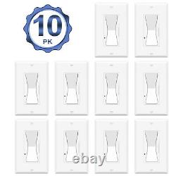 10PK Dimmer Light Switch LED CFL Lights Pole 3-Way LED Incandescent ETL Listed