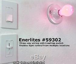 10PK Enerlites 59302 3-Way Universal Light Dimmer Switches for Dimmable CFL/LED