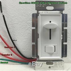 10PK Enerlites 59302 3-Way Universal Light Dimmer Switches for Dimmable CFL/LED