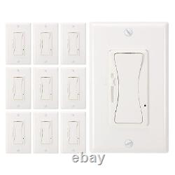 10pcs 0-10V Dimmer Wall Switch For DIMMABLE LED LIGHTS Low Voltage Dimmer Switch