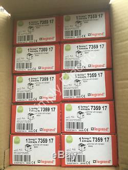 10x Legrand Synergy Light Dimmer Switch button with Indicator GREY 600W 735917