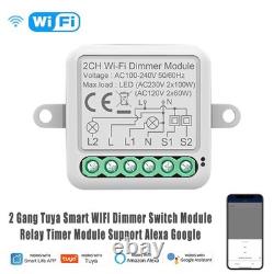 110PCS Tuya Smart Dimmer Switch Module Dimmable Light Switch For Alexa Google