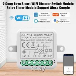 110PCS Tuya Smart Dimmer Switch Module Dimmable Light Switch For Alexa Google