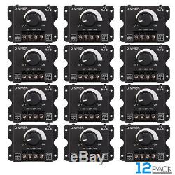 12 Pack PWM Dimming Controller for LED Strip Light, Dimmer Knob ON/OFF Switch