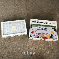 1200W LED Grow Light, Liauekay Full-Spectrum Double Switch Dimmer Plant Lamp