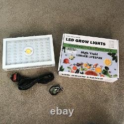 1200W LED Grow Light, Liauekay Full-Spectrum Double Switch Dimmer Plant Lamp