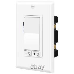 12PK 3-Way Dimmer Switch for LED/ CFL Lights 15A 120V 600W Halogen/Incandescent