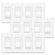 12pk Dual Dimmer Switch 150w Led/cfl 600w Incandescent No Neutral Required Etl