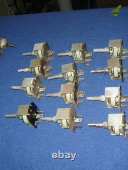 1970-1974 Challenger Cuda Mopar E-Body Dash Light Dimmer Switch LOT of 12 BAD
