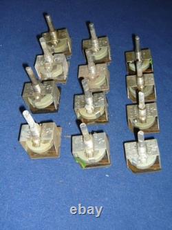1970-1974 Challenger Cuda Mopar E-Body Dash Light Dimmer Switch LOT of 12 BAD