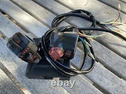 1975 XL350 K1, XL250 K2 switch PAIR- LH Horn, Dimmer & Turn RH Lighting & Kill