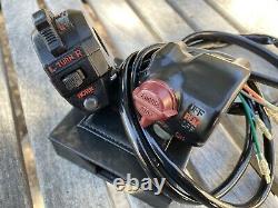 1975 XL350 K1, XL250 K2 switch PAIR- LH Horn, Dimmer & Turn RH Lighting & Kill