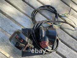 1975 XL350 K1, XL250 K2 switch PAIR- LH Horn, Dimmer & Turn RH Lighting & Kill