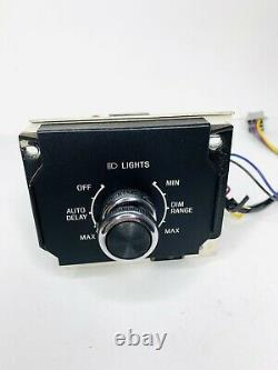 1981 1989 Lincoln Town Car Head Light Head Lamp Switch w Dimmer Auto Delay OEM