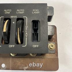 1986 Thunderbird Cougar HEADLIGHT Fog light Auto Dimmer Switch & Bezel