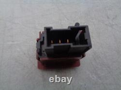 1989 NISSAN 300ZX (2+0) FRONT DASH LIGHT DIMMER SWITCH With BEZEL TRIM RED OEM