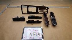 1996-1998 Acura Tl Oem Wood Grain Bezel Trim Console Door Switch Set