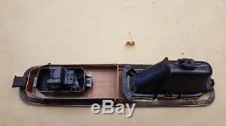 1996-1998 Acura Tl Oem Wood Grain Bezel Trim Console Door Switch Set