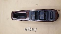 1996-1998 Acura Tl Oem Wood Grain Bezel Trim Console Door Switch Set