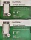 (2) Lutron Diva (3) Pack C L Dimmers Model Dvcl-153p-wh-3- Brand New