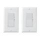 2-pack Dimmer Light Switch- Single Pole Or 3-way For Led /incandescent/ Cfl