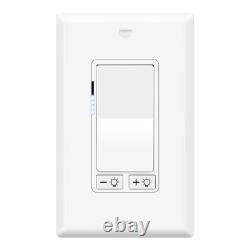 20PK 15A 120V Dimmer Switch Without Neutral Wire Requirement, 150W LED/CFL 20PK 15A 120V Dimmer Switch Without Neutral Wire Requirement, 150W LED/CFL