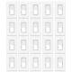 20packs Single-pole / 3-way Dimmer Switch For Dimmable Led / Cfl / Incandescent