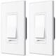 24 Pack Dimmer Light Switch, Single-pole Or 3-way Slide Dimmer Switches For Led