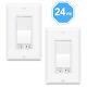 24pk 15a 120v 3-way Dimmer Supports 150w Led/cfl 600w Incandescent Simple Setup