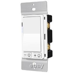 24PK 15A 120V Dimmer Switch Without Neutral Wire Requirement, 150W LED/CFL
