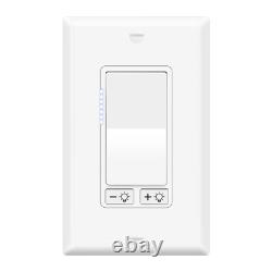 24PK 15A 120V Dimmer Switch Without Neutral Wire Requirement, 150W LED/CFL